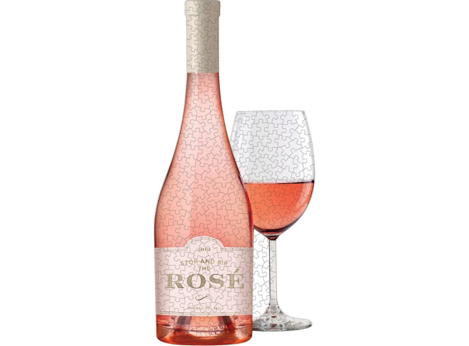 GALISON Tvarové puzzle Rosé All Day 2v1 501 dílků