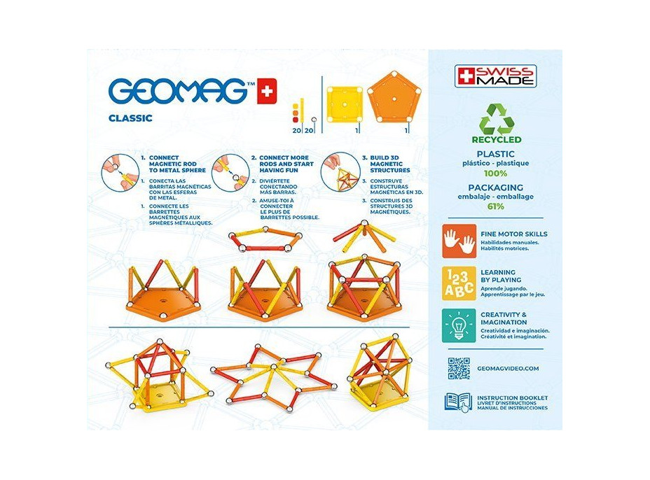 GEOMAG Classic 42 dílků