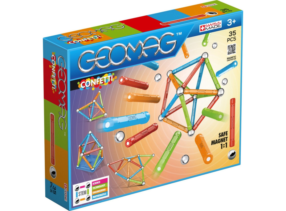 GEOMAG Confetti 35 dílků