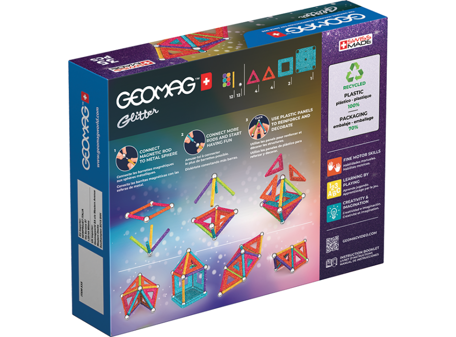 GEOMAG Glitter 35 dílků