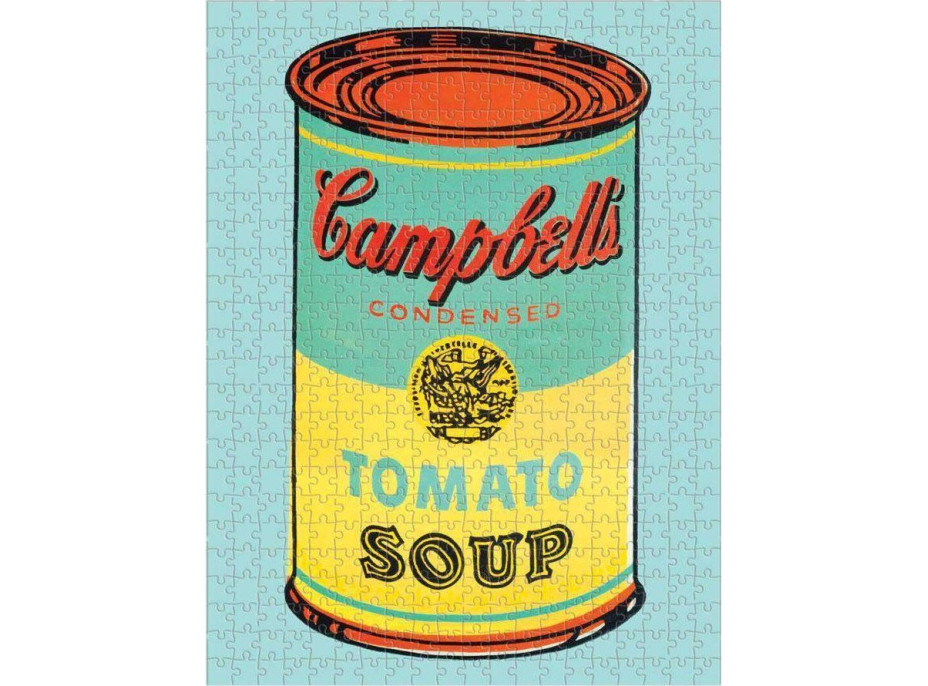 GALISON Oboustranné puzzle Andy Warhol Campbell's Soup Cans 500 dílků