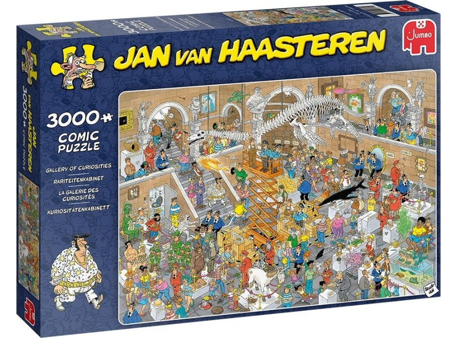 JUMBO Puzzle JvH Galerie kuriozit 3000 dílků