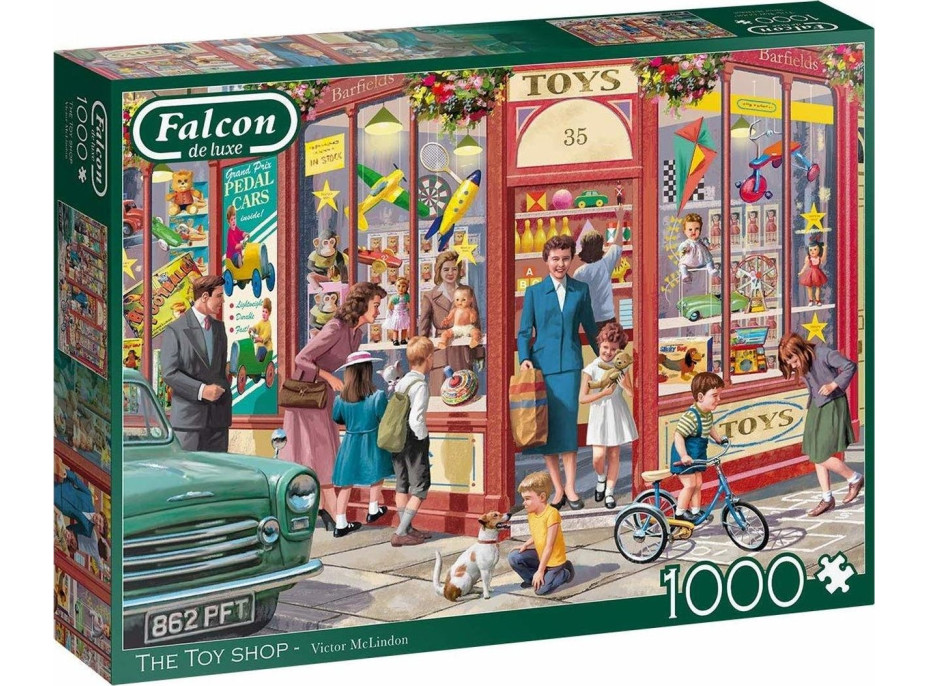 FALCON Puzzle Hračkářství 1000 dílků