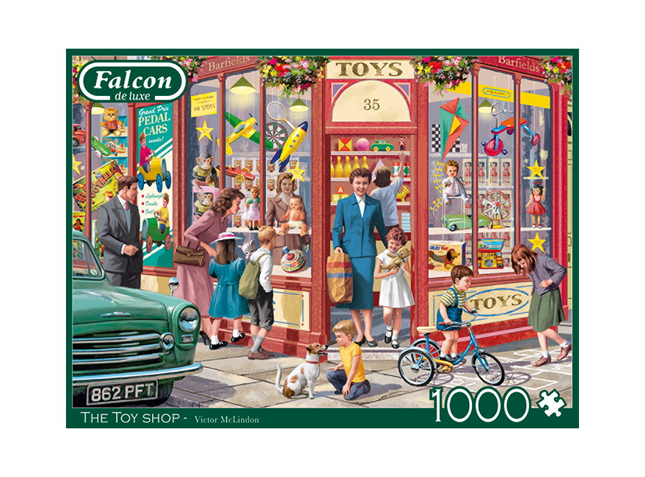 FALCON Puzzle Hračkářství 1000 dílků