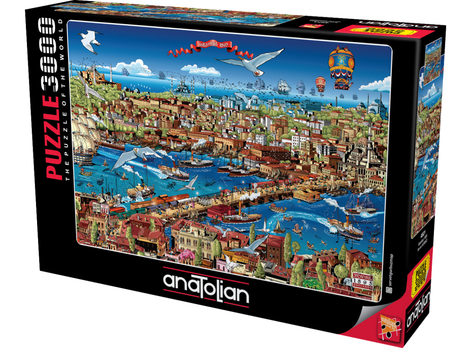 ANATOLIAN Puzzle Istanbul 1895, 3000 dílků