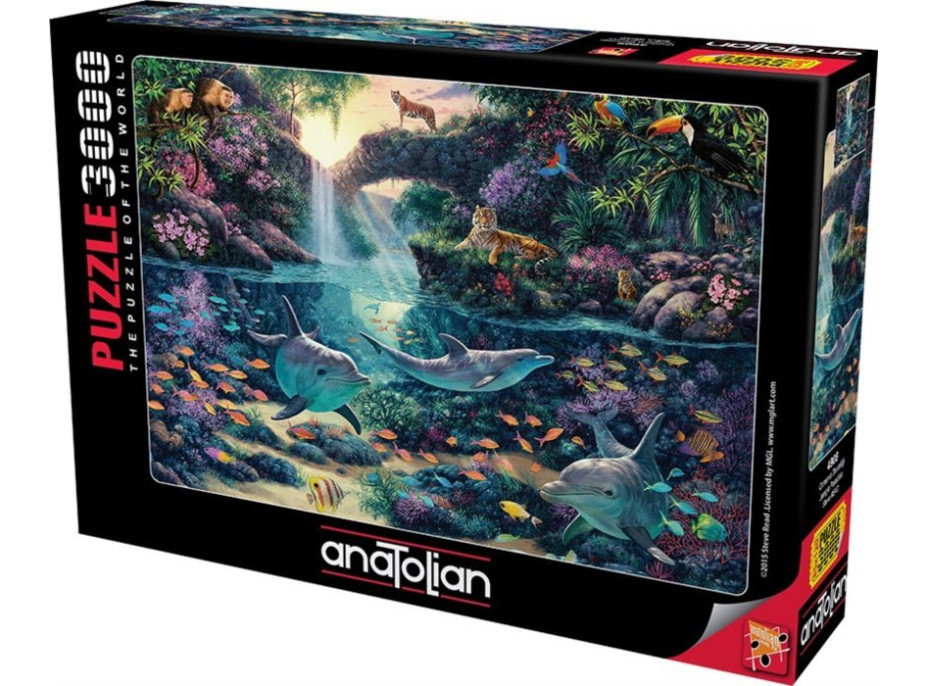 ANATOLIAN Puzzle Ráj uprosted džungle 3000 dílků