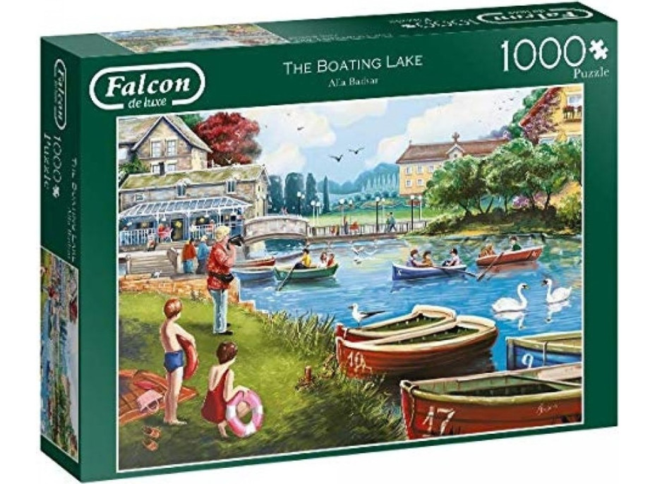 FALCON Puzzle Lodičky na jezeře 1000 dílků