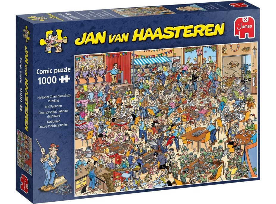 JUMBO Puzzle JvH Národní mistrovství ve skládání puzzle 1000 dílků