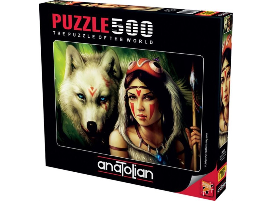 ANATOLIAN Puzzle Princezna válečnice 500 dílků