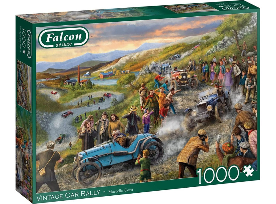 FALCON Puzzle Rallye historických automobilů 1000 dílků