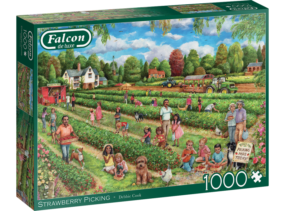 FALCON Puzzle Sběr jahod 1000 dílků