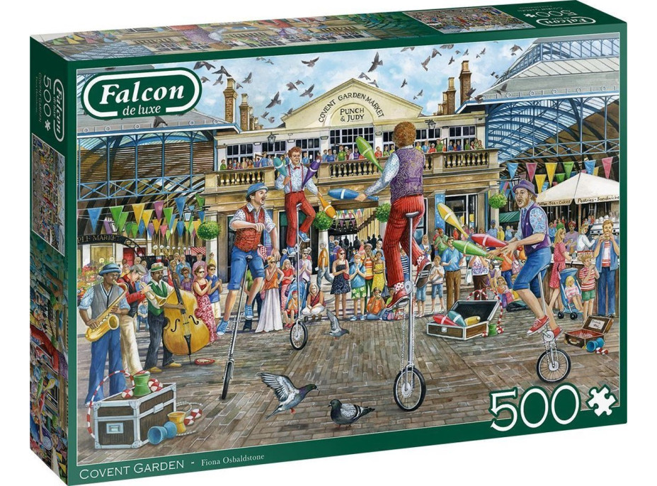 FALCON Puzzle Žongléři v Covent Garden 500 dílků