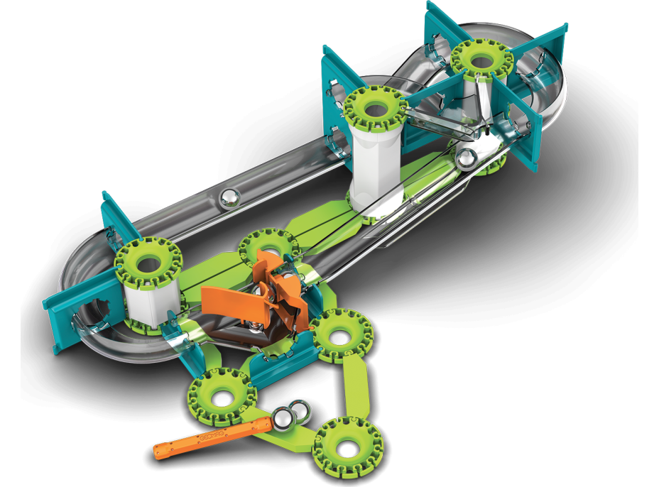 GEOMAG Mechanics Gravity Race Track 67 dílků