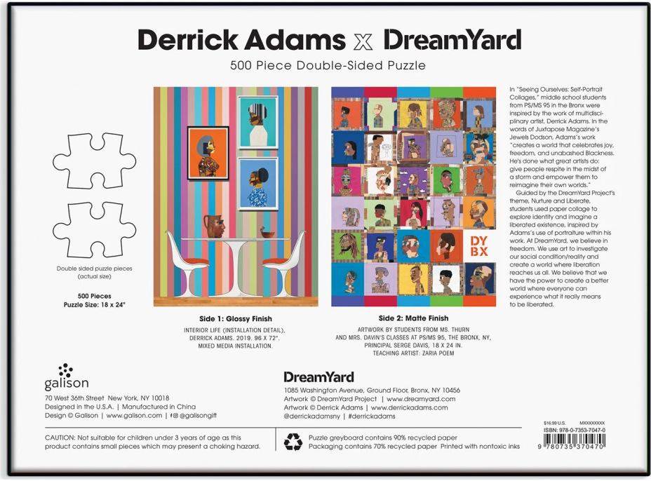 GALISON Oboustranné puzzle Derrick Adams x Dreamyard 500 dílků