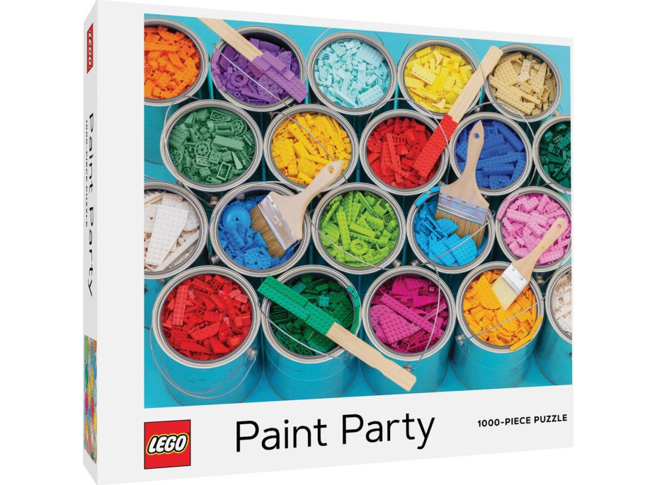 CHRONICLE BOOKS Puzzle LEGO® Paint Party 1000 dílků