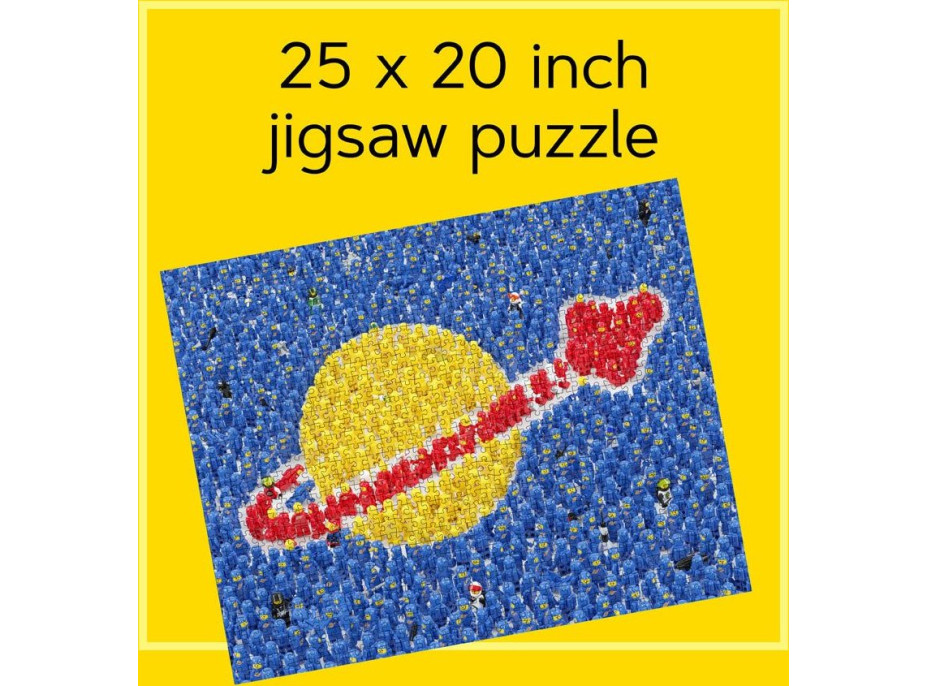 CHRONICLE BOOKS Puzzle LEGO® IDEAS Minifigurky Vesmírná mise 1000 dílků