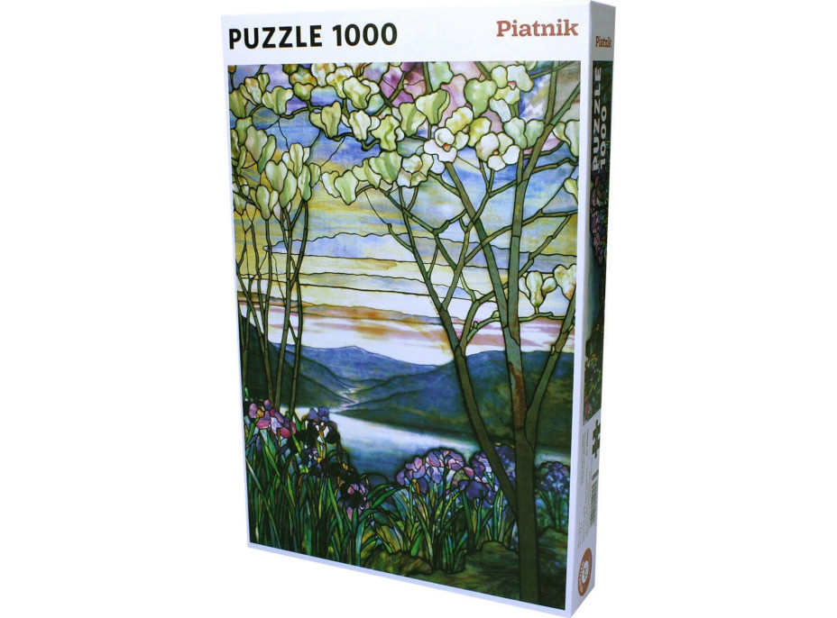 PIATNIK Puzzle Magnólie a kosatce 1000 dílků