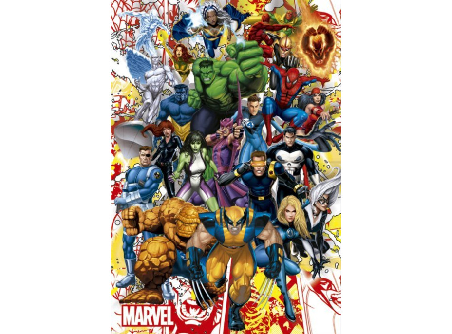 EDUCA Puzzle Hrdinové Marvel 500 dílků