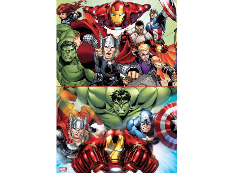 EDUCA Puzzle Avengers - Sjednocení 2x48 dílků