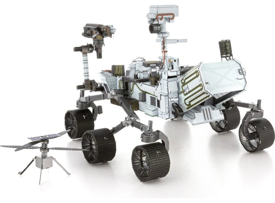 METAL EARTH 3D puzzle Mars Rover Perseverance & Ingenuity Helicopter