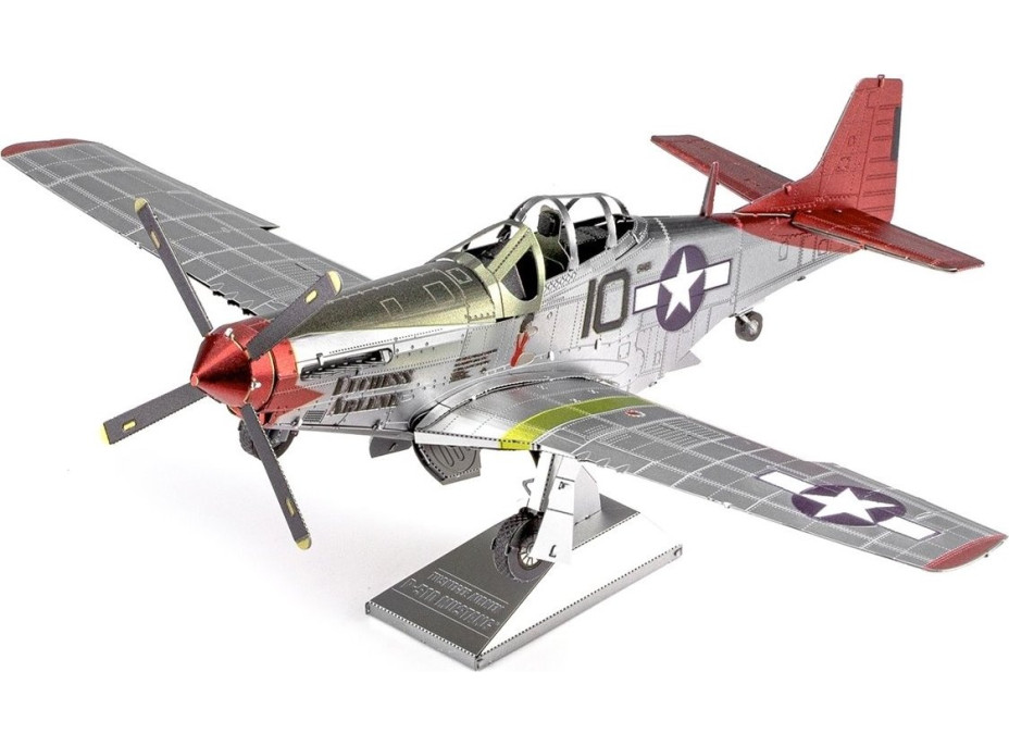 METAL EARTH 3D puzzle Tuskegee Airmen P-51D Mustang (ICONX)