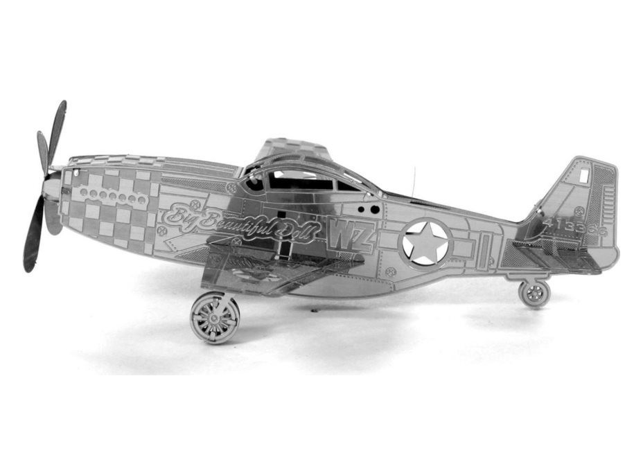 METAL EARTH 3D puzzle Letadlo Mustang P-51