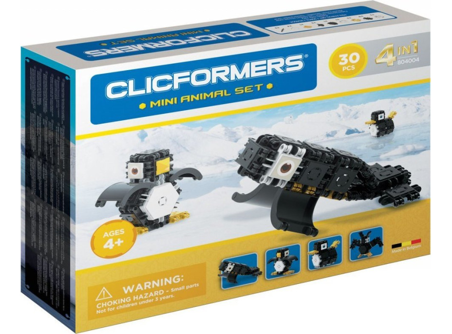 Clicformers Mini: Zvířata 30 dílků