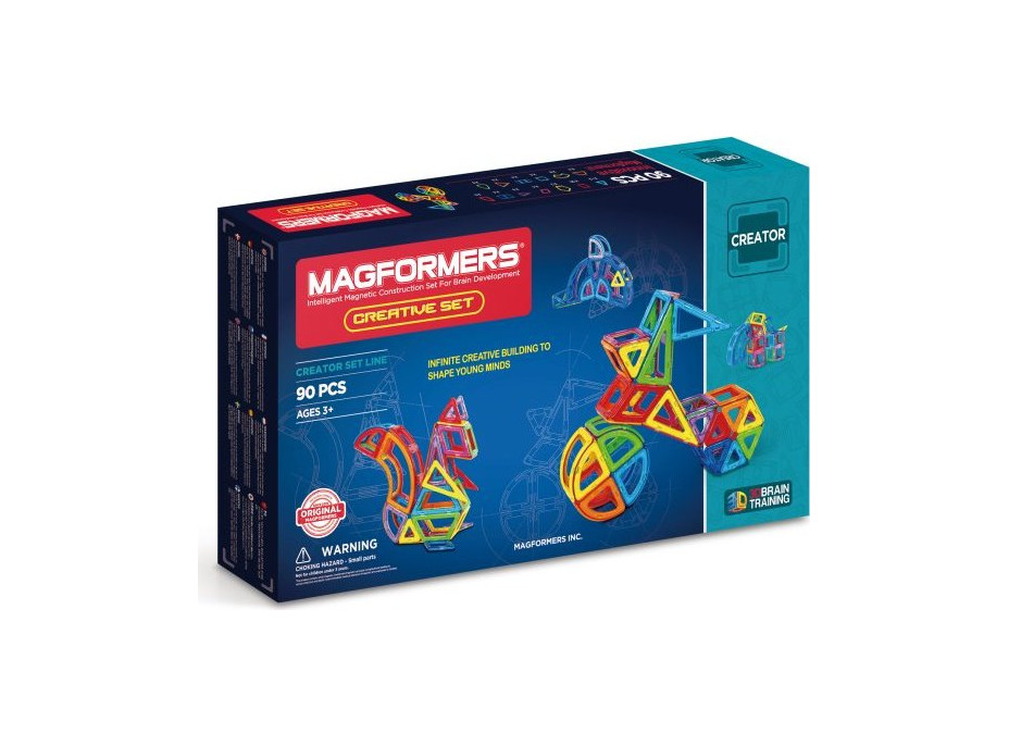 MAGFORMERS Creative Set 90 dílků