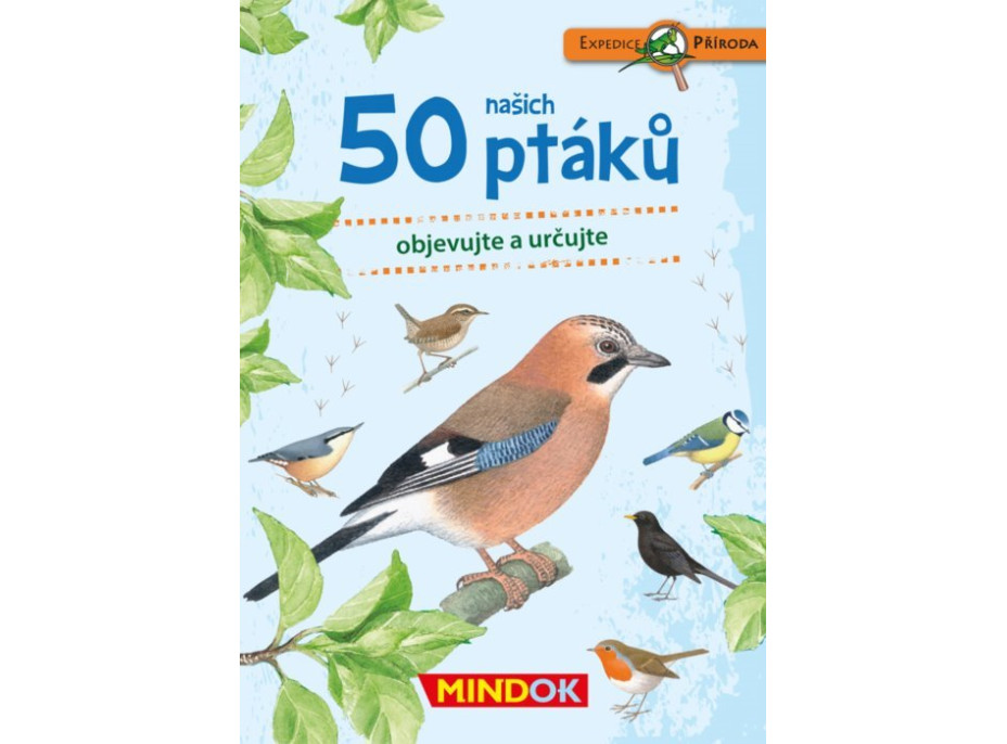 MINDOK Expedice příroda: 50 našich ptáků