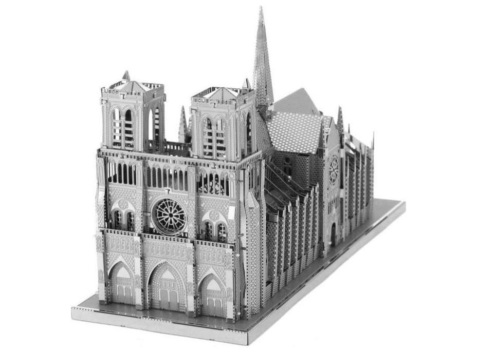 METAL EARTH 3D puzzle Katedrála Notre-Dame (ICONX)