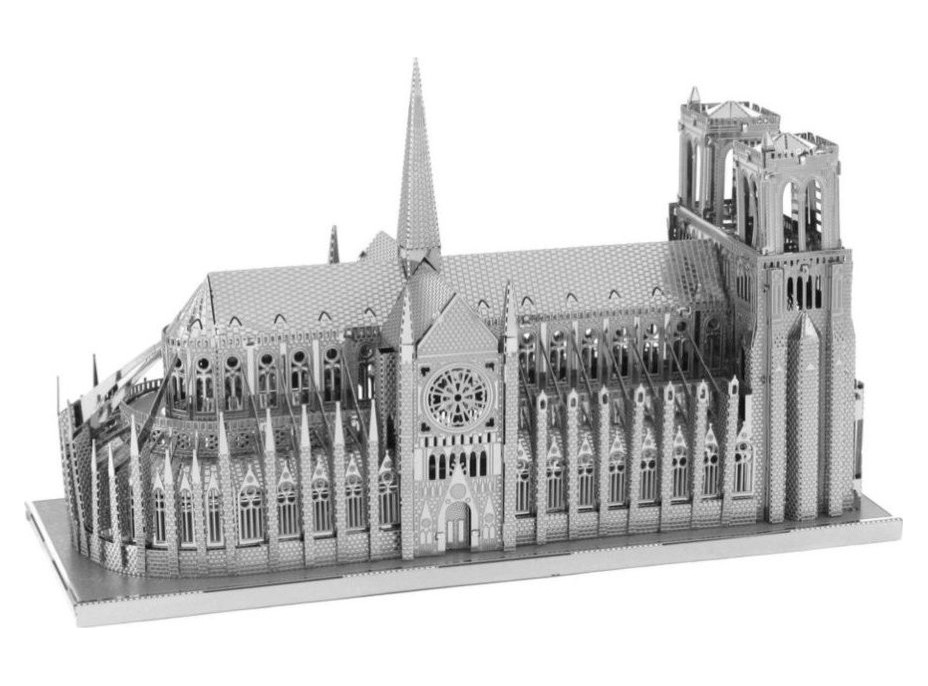 METAL EARTH 3D puzzle Katedrála Notre-Dame (ICONX)