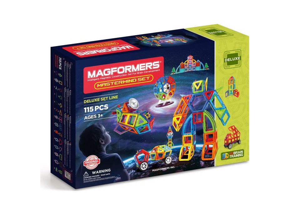 MAGFORMERS Mastermind 115 dílků