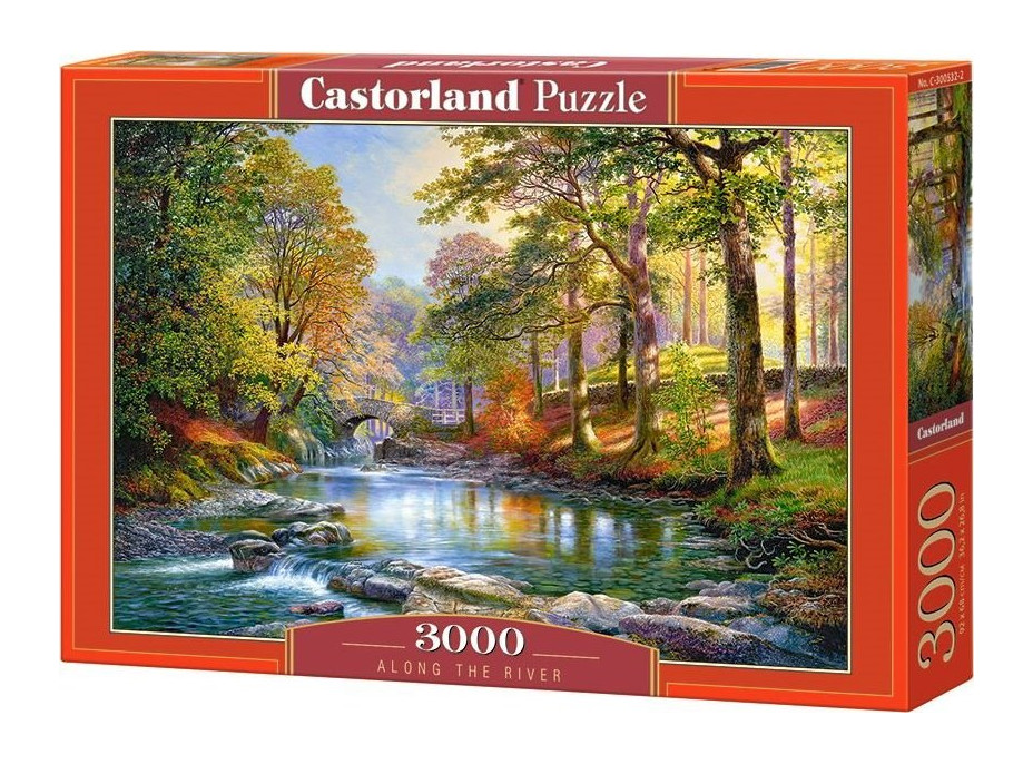 CASTORLAND Puzzle Podél řeky 3000 dílků