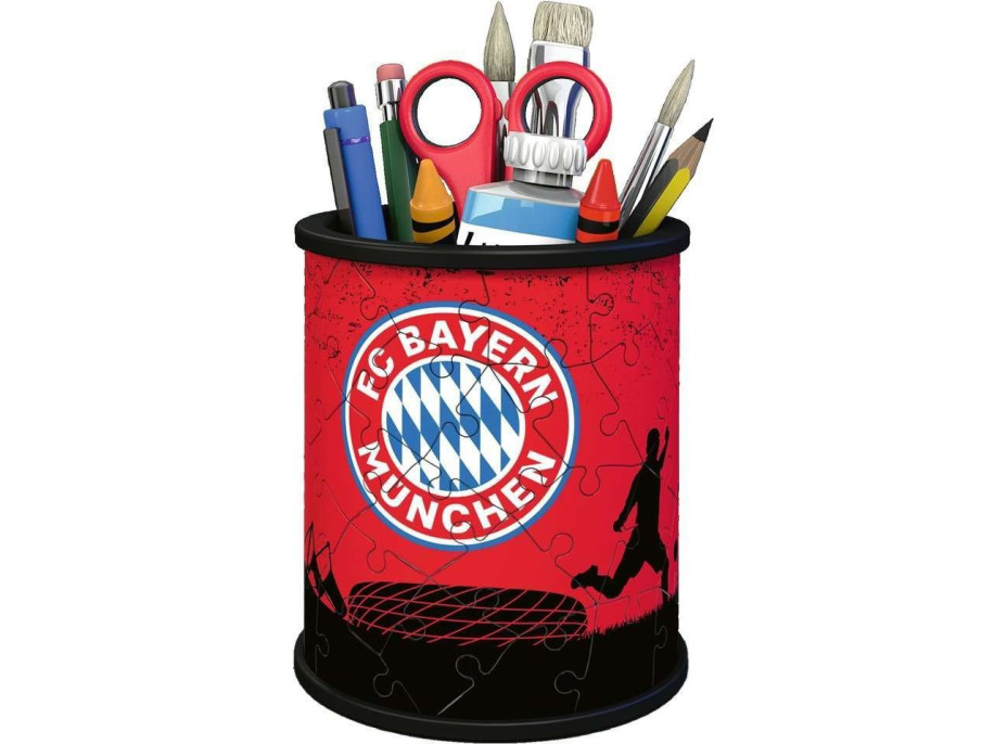 RAVENSBURGER 3D puzzle stojan: FC Bayern Mnichov 54 dílků