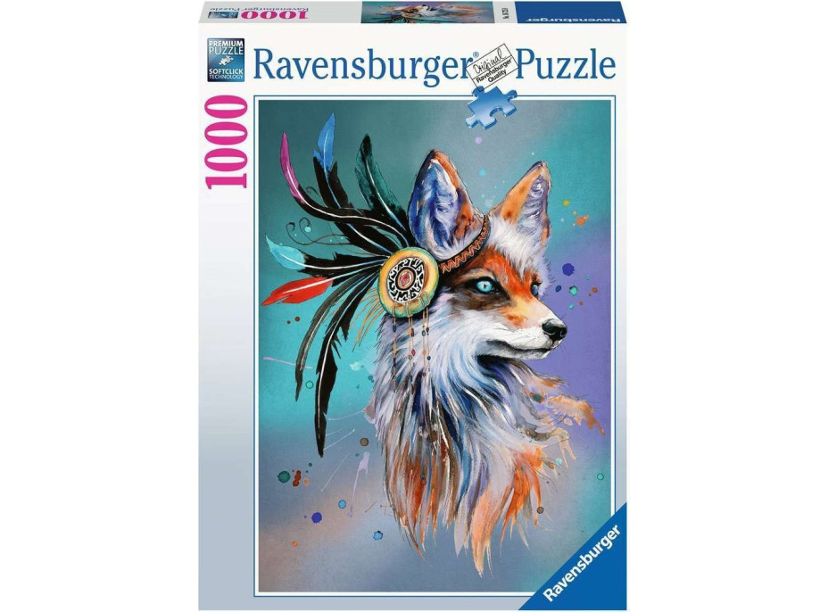 RAVENSBURGER Puzzle Boho liška 1000 dílků