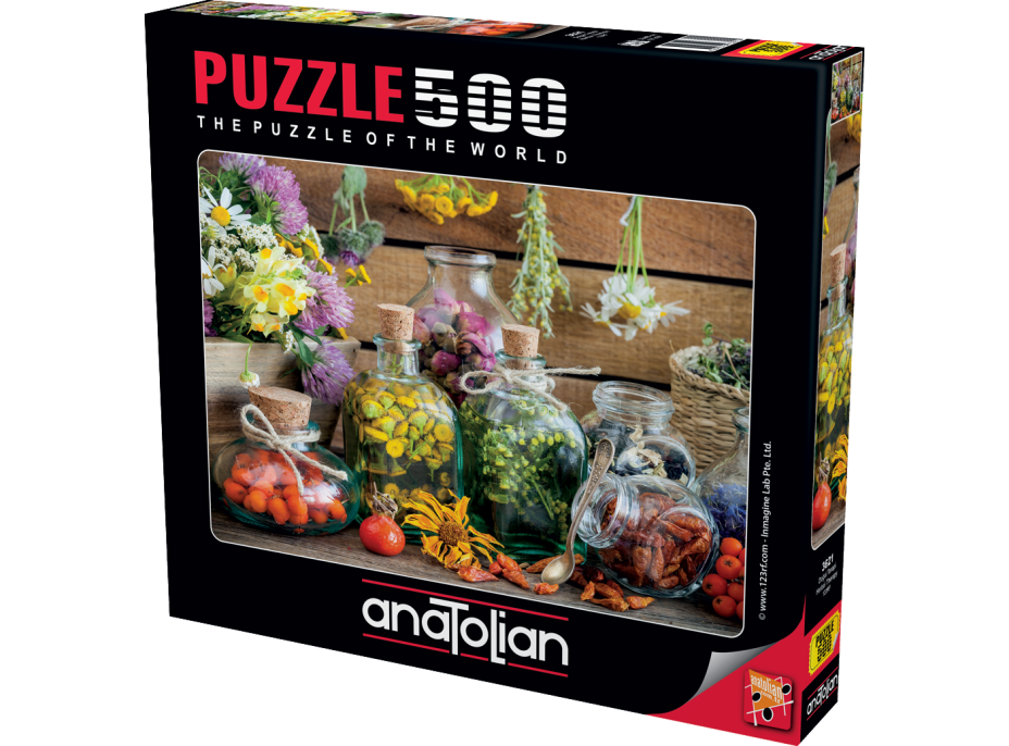 ANATOLIAN Puzzle Bylinná terapie 500 dílků