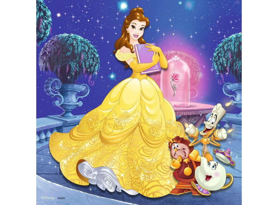 RAVENSBURGER Puzzle Disney princezny: Dobrodružství 3x49 dílků