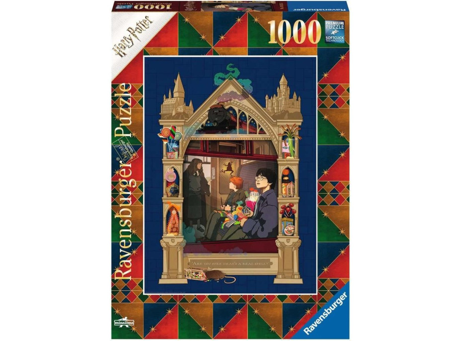 RAVENSBURGER Puzzle Harry Potter 1: Cesta do Bradavic 1000 dílků