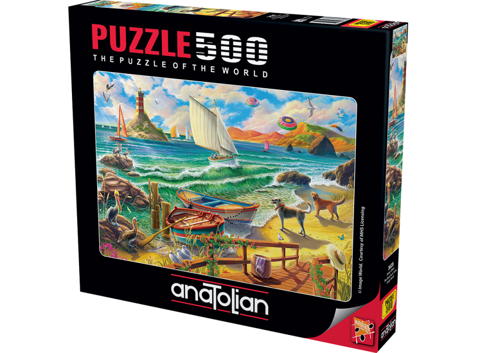 ANATOLIAN Puzzle Pobřeží 500 dílků