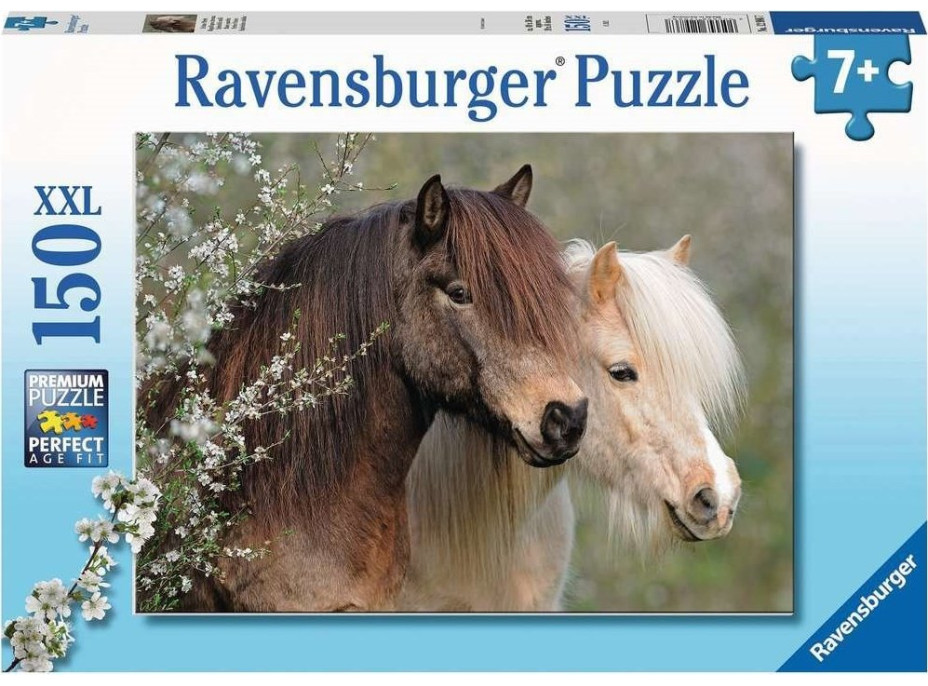 RAVENSBURGER Puzzle Krásní koně XXL 150 dílků