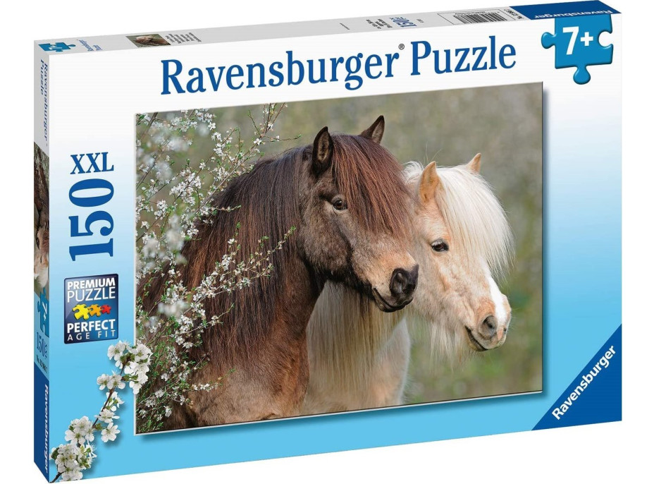 RAVENSBURGER Puzzle Krásní koně XXL 150 dílků