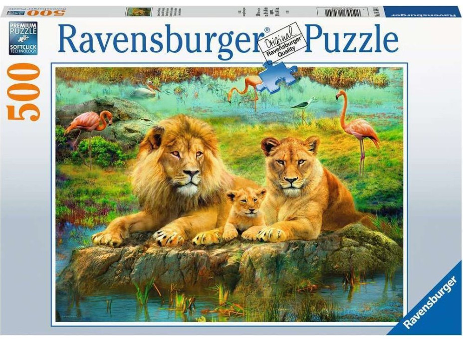 RAVENSBURGER Puzzle Lvi 500 dílků