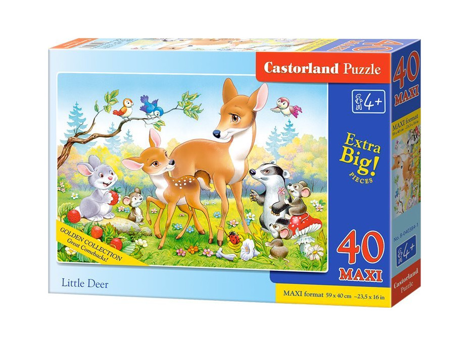 CASTORLAND Puzzle Malý koloušek MAXI 40 dílků