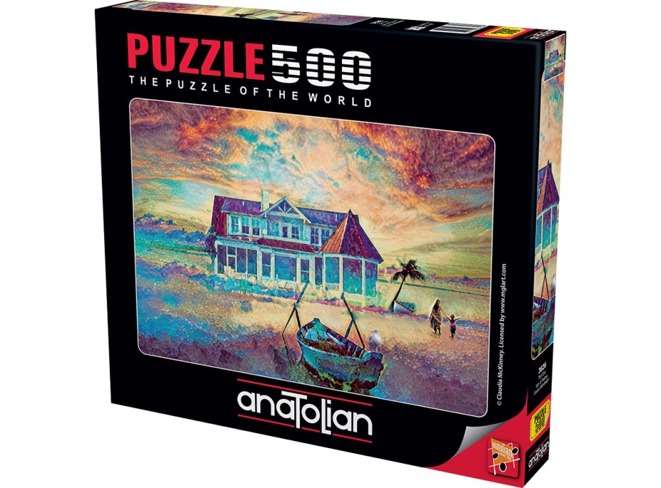 ANATOLIAN Puzzle Palmový ostrůvek 500 dílků