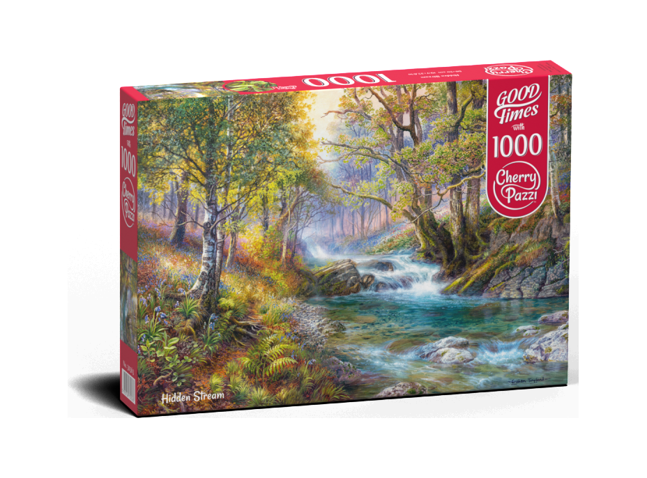 CHERRY PAZZI Puzzle Skrytý potok 1000 dílků