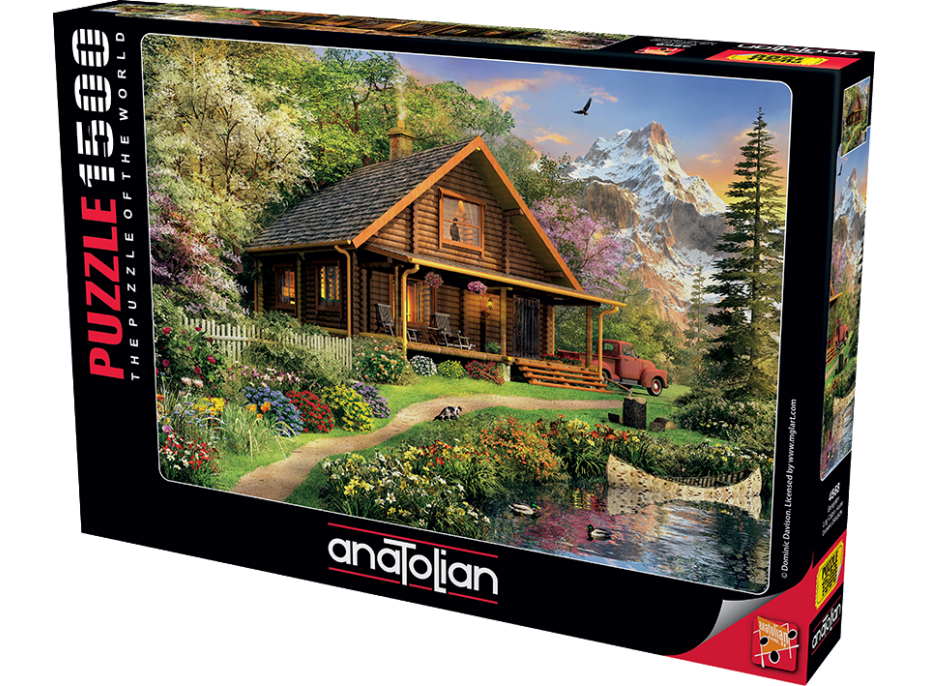 ANATOLIAN Puzzle Srub 1500 dílků