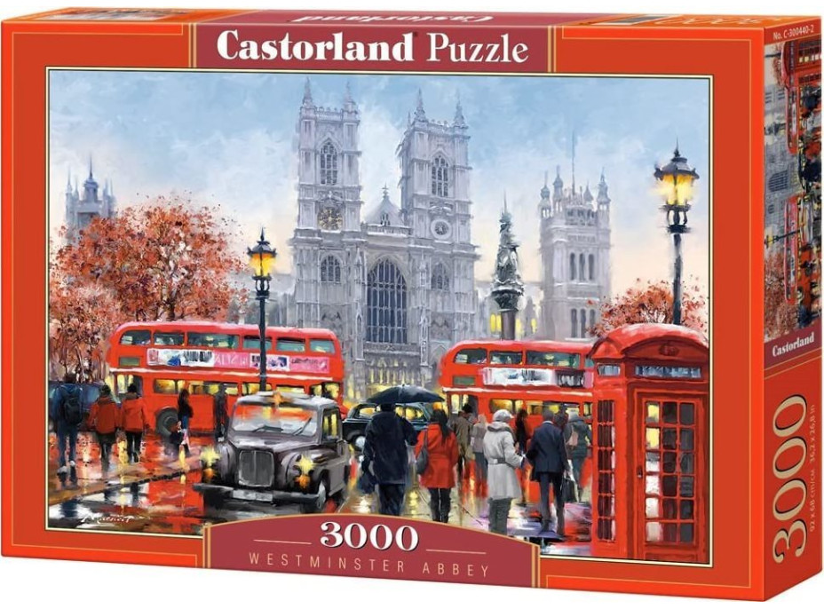 CASTORLAND Puzzle Westminsterské opatství 3000 dílků