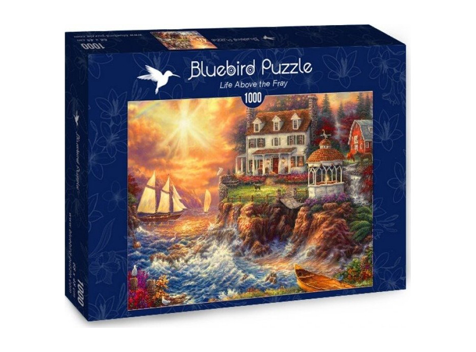 BLUEBIRD Puzzle Život nad útesem 1000 dílků