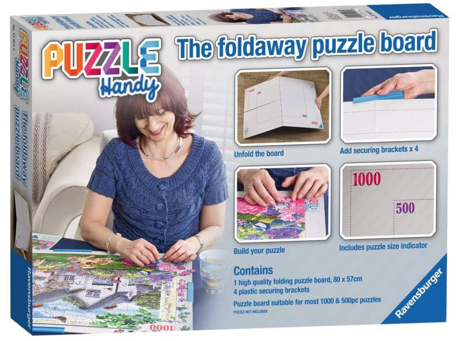 RAVENSBURGER Skládací podložka Puzzle Handy 1000 dílků