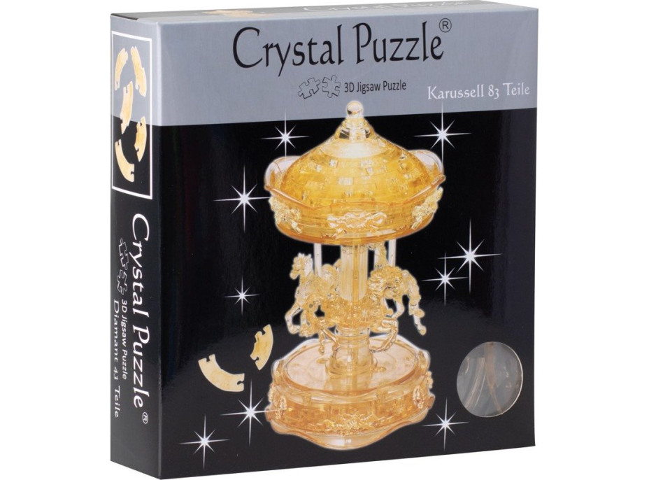 HCM KINZEL 3D Crystal puzzle Kolotoč 83 dílků